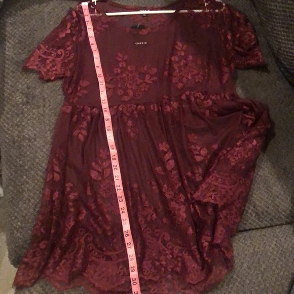 Torrid NWT lacy top - Picture 4 of 5